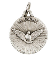 Esprit Saint médaille métal