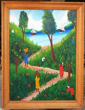 tableau haïtien signé