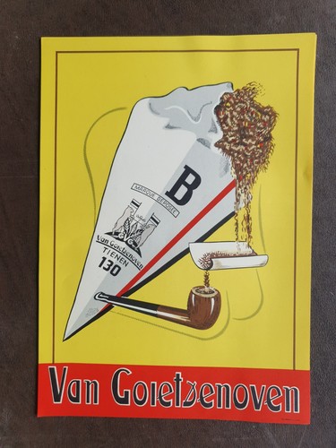 Affiche ancienne tabac van - ancienne,