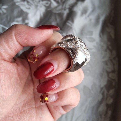 Swarovski nirvana ring - ring, size