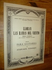partitions guitare -	Yupanqui