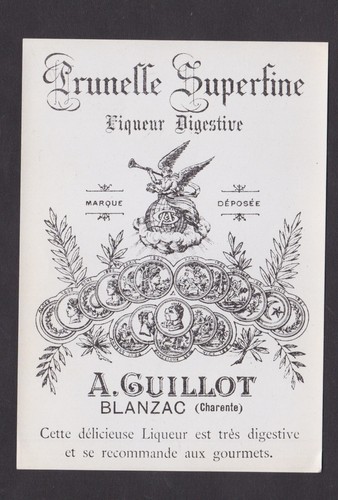Ancienne étiquette alcool - étiquette,