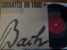 BLANDINE VERLET  - JEAN-CLAUDE MALGOIRE / BACH sonatas / ARIA autographed