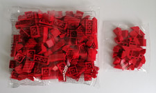 Lego Roof Tiles Slope parts Éléments Tuiles pour Toit Toiture - Rouge Red 6119