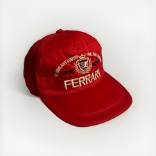 Casquette réglable rouge