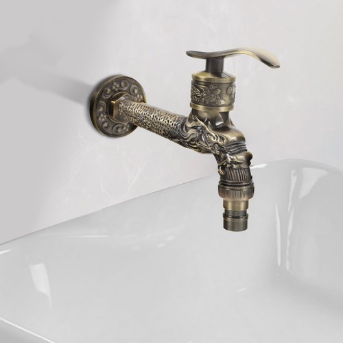 Robinet eau mur de jardin - de,
