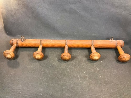 Ancien porte manteau bois - manteau,