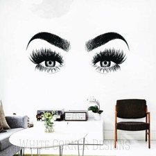 Lashes Decal, Eyelashes Decal