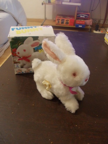 Lapin sauteur mécanique - , à
