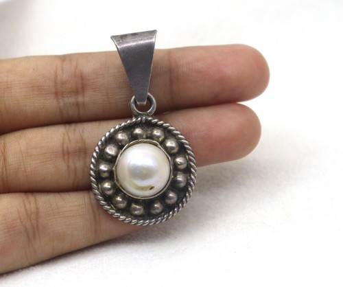 Pendentif perle eau douce - pendentif,