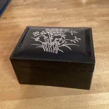 Boîte Chinoise En Bois Laqué