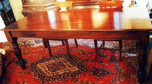 Table bois noble bureau - table, en