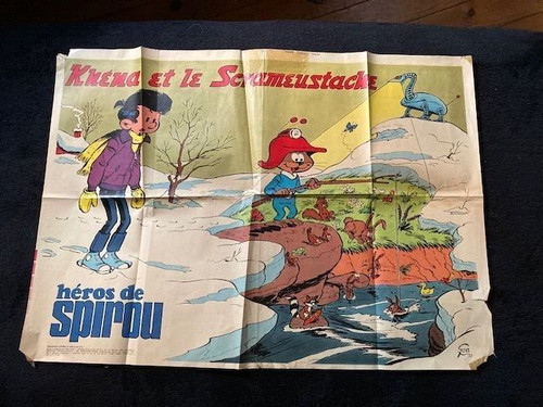 Poster spirou 1880 avril - poster,