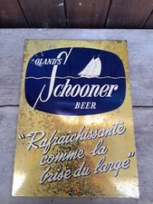 Plaque tole publicitaire
