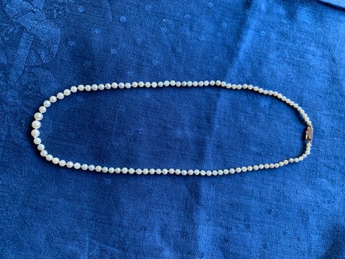 Collier perles culture - collier, de