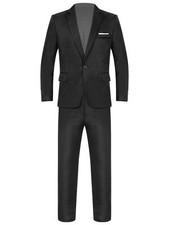 Costume Homme Mariage Blazer Affaire Slim Fit Veste et Pantalon Deux Pièces