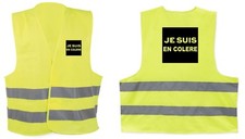 GILET JAUNE SÉCURITÉ JE SUIS