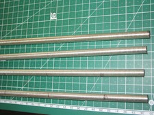 4 TUBES fileté de lampe lustre luminaire ø 10x1 long de +ou- 30 cm.