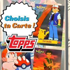 ALL Pokemon Cards - TV animation édition TOPPS - FRANCAIS - Played - Poor