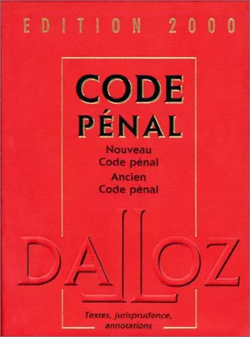 Code penal edition 2000 - penal.,