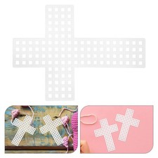  30 Pcs Canevas Plastique Maille De Tissage En Toile Pour L'artisanat