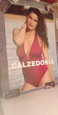Affiche lingerie  120X170 CALZEDONIA  avec LAETITIA CASTA 2025 1 pièce en rouge