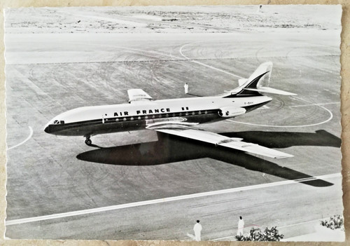 Cpsm air france - france, caravelle