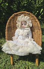 Rare Collectible Vintage Limited Edition French Mundia doll Bébé Porcelain 1990