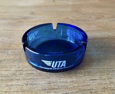 Ancien Cendrier en Verre UTA