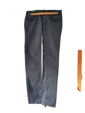 Pantalon toile gris cimarron - toile,