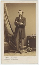 CDV circa 1860. Homme