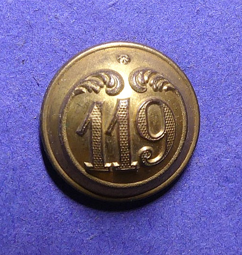 Bouton militaire 119e