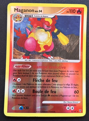 Carte pokémon maganon 147 - carte,