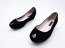 LOGAN Escarpins Ballerines À Talons Noirs Taille 36 EU Art 13353-98