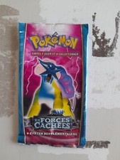 Booster Pokémon VIDE/EMPTY - EX Forces Cachées - Illustration Raikou - FR