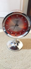  Reveil Vintage Rhythm Alarm 2 Jewels Couleur Rouge Bordeaux 