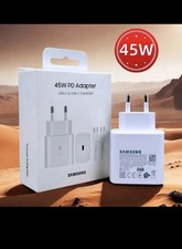 Chargeur Samsung Rapide 45W PD Super Fast + Câble USB-C vers USB-C Original