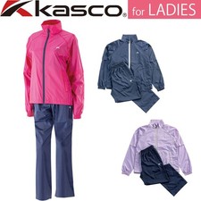 Vêtements veste pantalon femme Kasco Golf Japan 2023 pluie ensemble KSRWL-002
