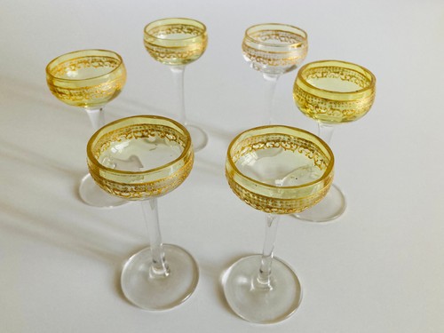 Ancien verres coupes cristal - ancien,