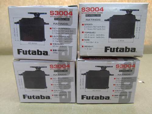 Four new futaba - four, s3004