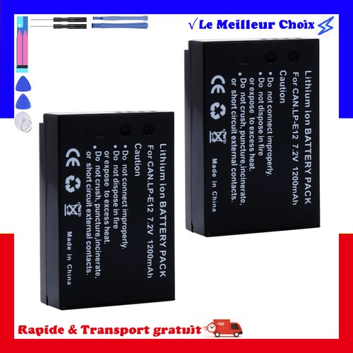 Batterie pour canon e12 - batterie,
