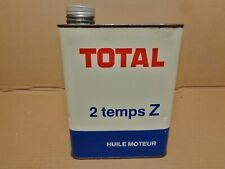 Ancien bidon d'huile Total 2