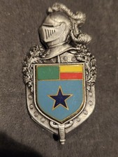INSIGNE PUCELLE GENDARMERIE ASSISTANCE TECHNIQUE DAHOMEY-AFRIQUE- BENIN