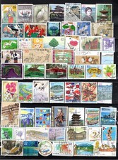 JAPON ENSEMBLE  TIMBRES OBLITÉRÉS  LE SCAN AFFR 1,39€  lot 23  11  3