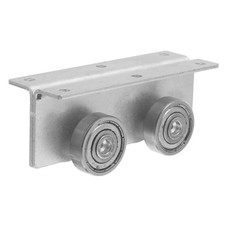  Roulettes de porte coulissante, roulettes tandem coulissantes en verre,