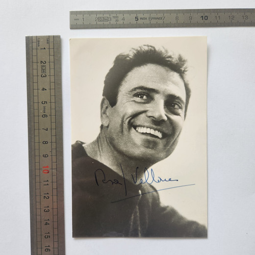 Raf vallone autographe signed - raf,