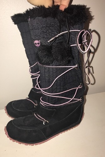 Timberland black fur - timberland,