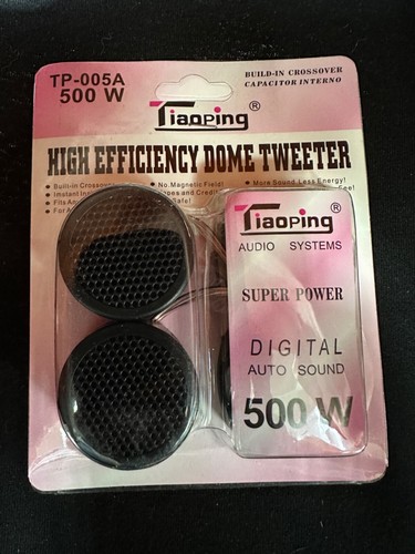 New 500w car stereo speakers - new,