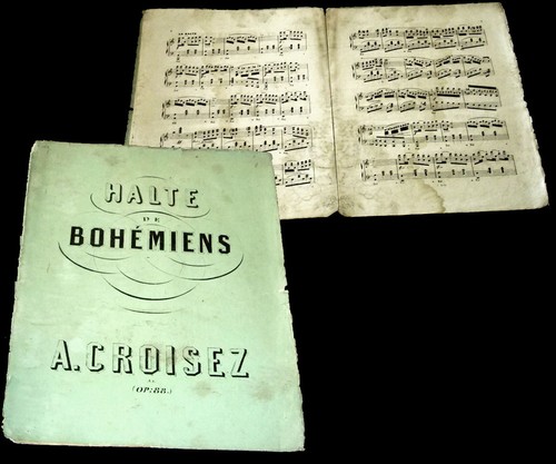 Halte bohémiens partition - halte, de