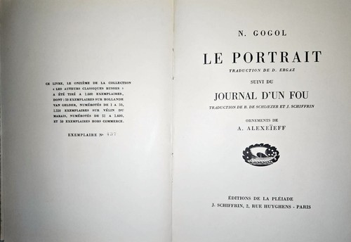 Schiffrin pléiade avant - pléiade,